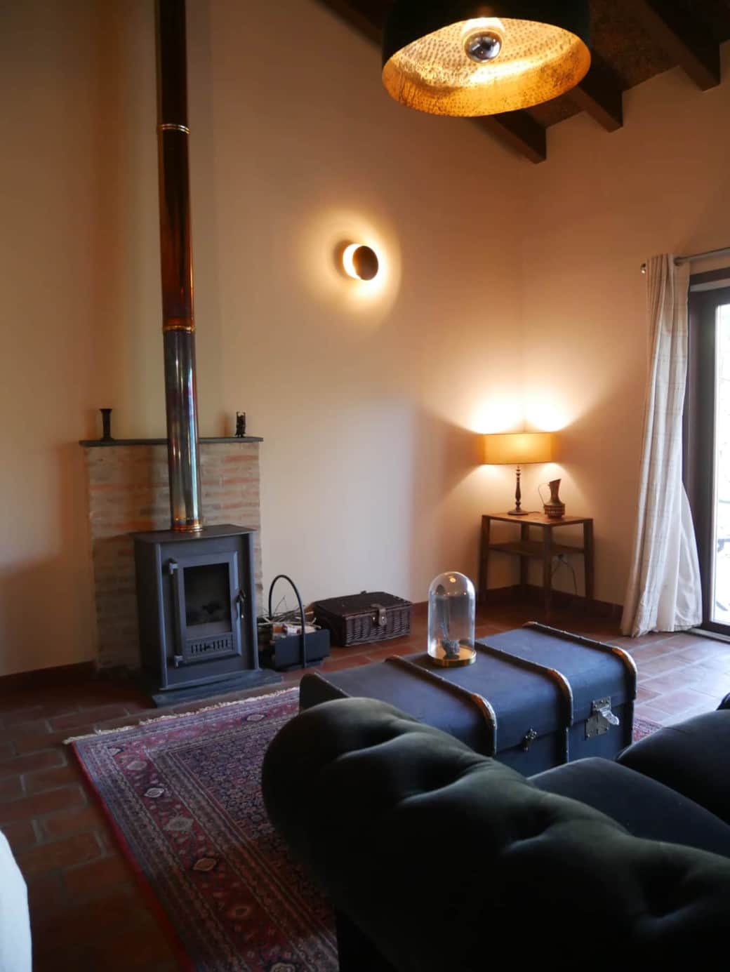 Lounge and Fire Place