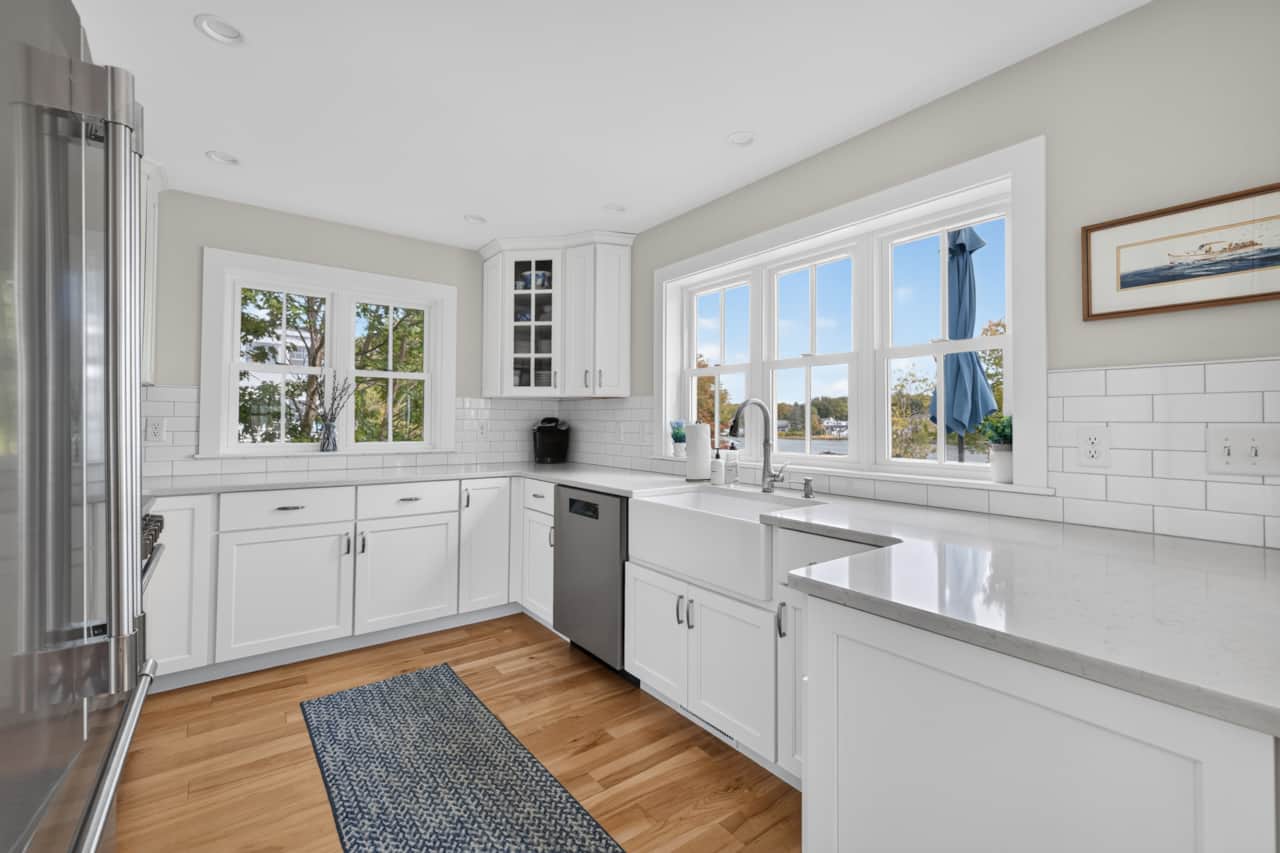 Updated Kitchen with Stunning Water Views