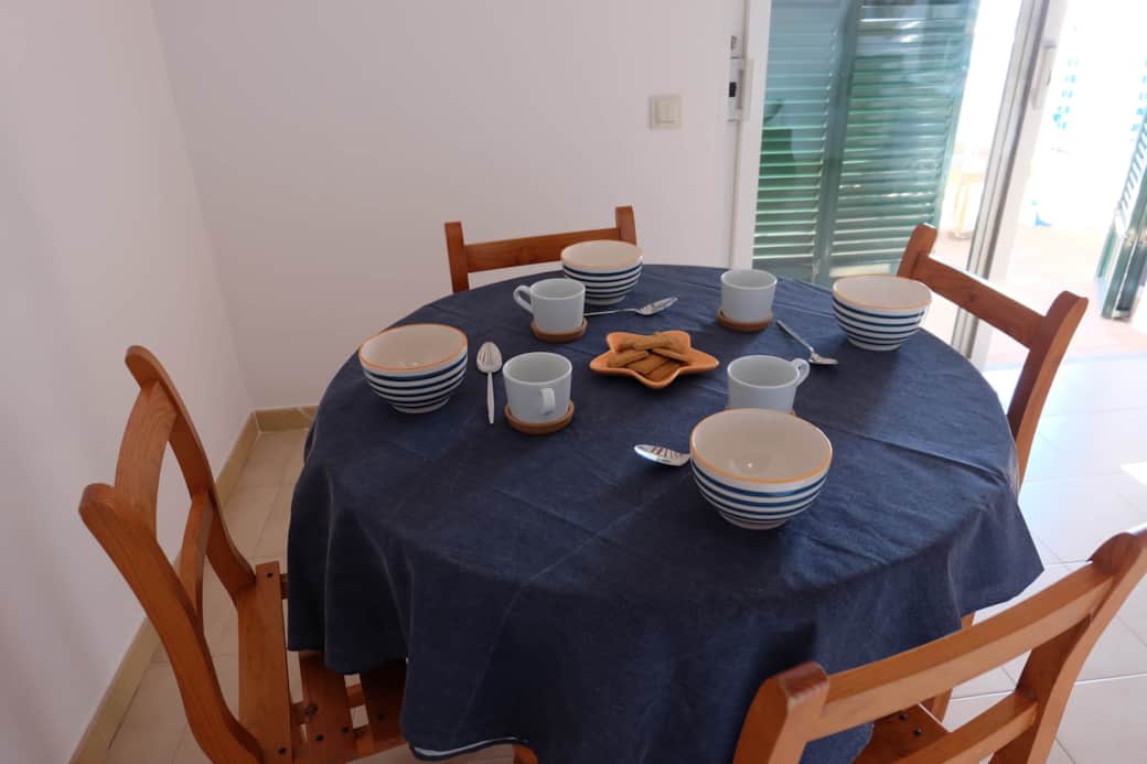 Comedor con salida a la terraza