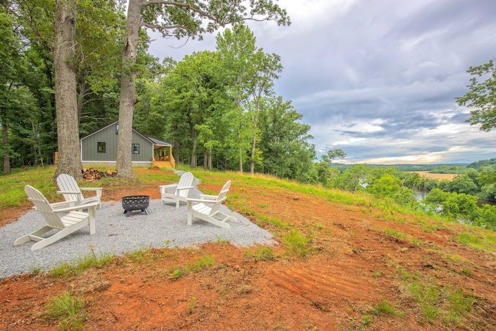 A fire pit with a view!
