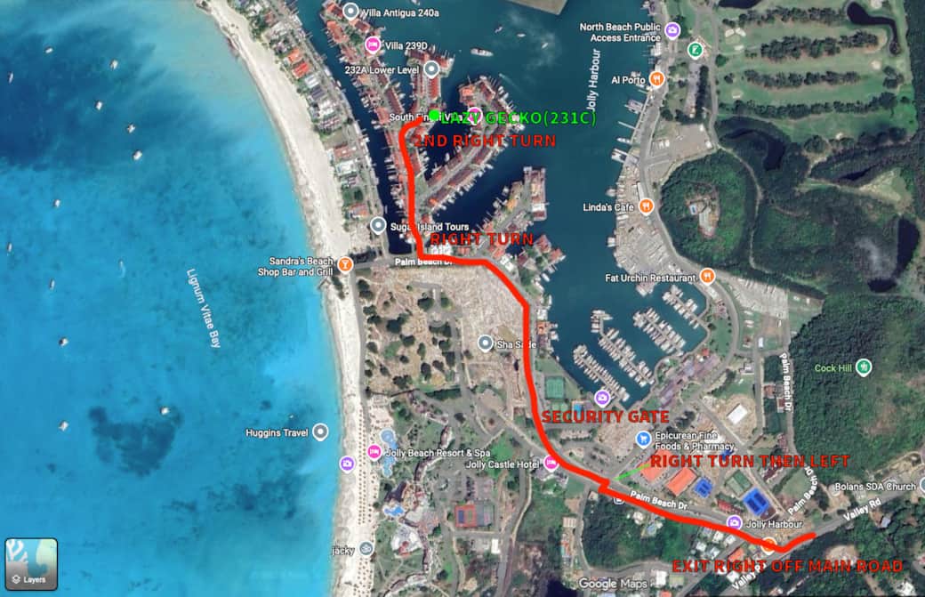 Map of the property location
