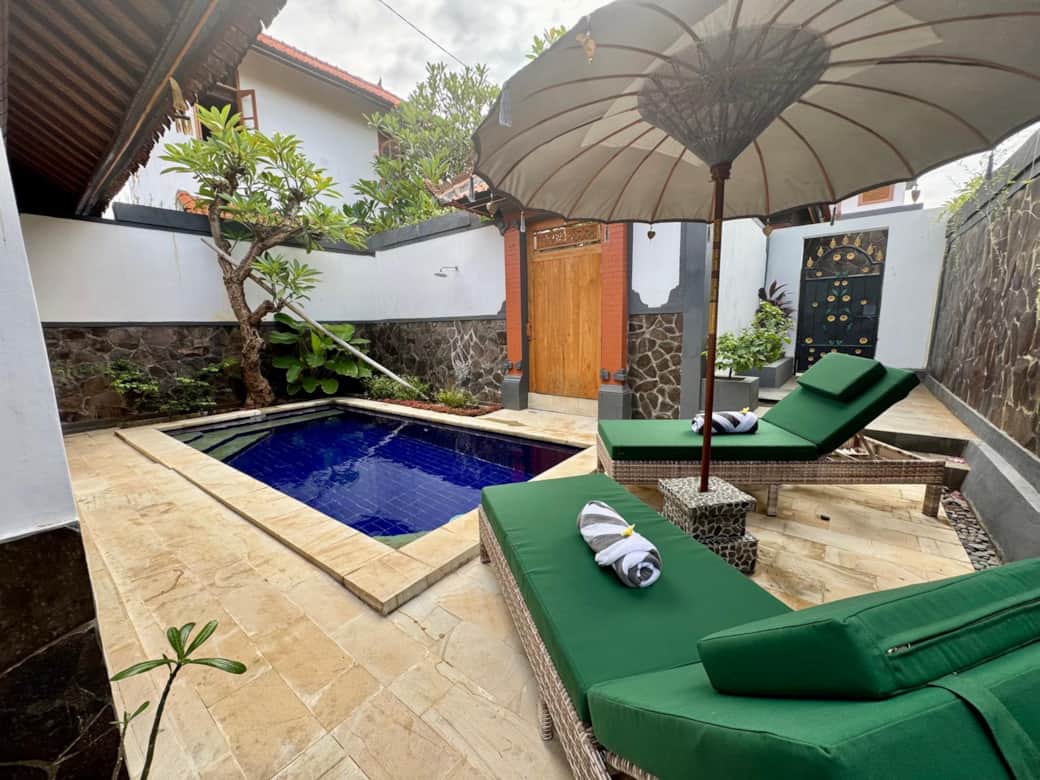 Private pool terrace