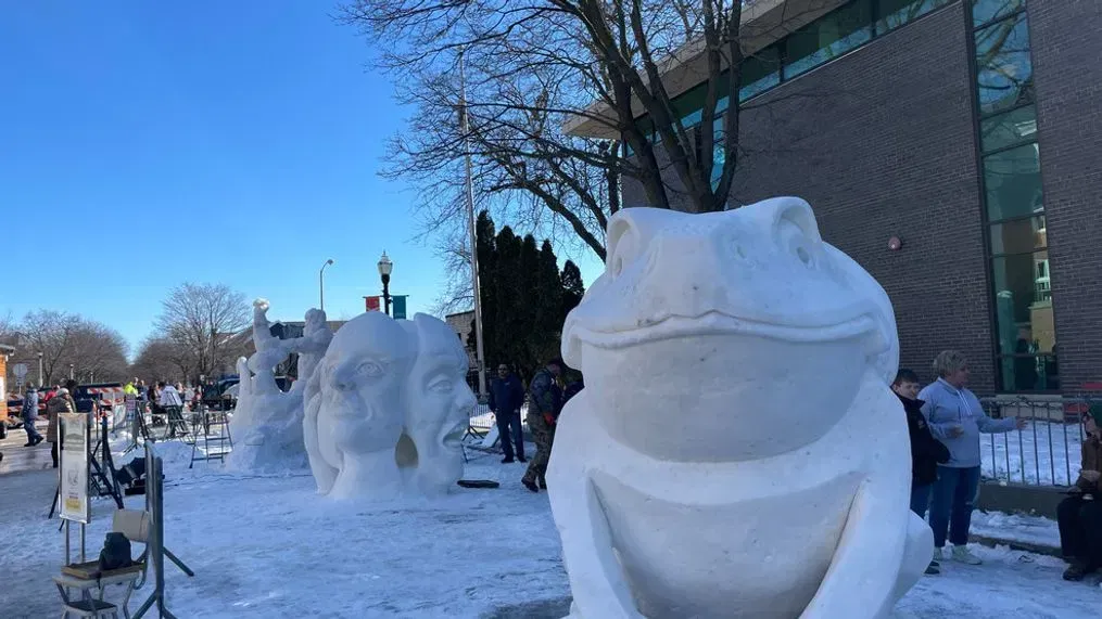Ice sculpture