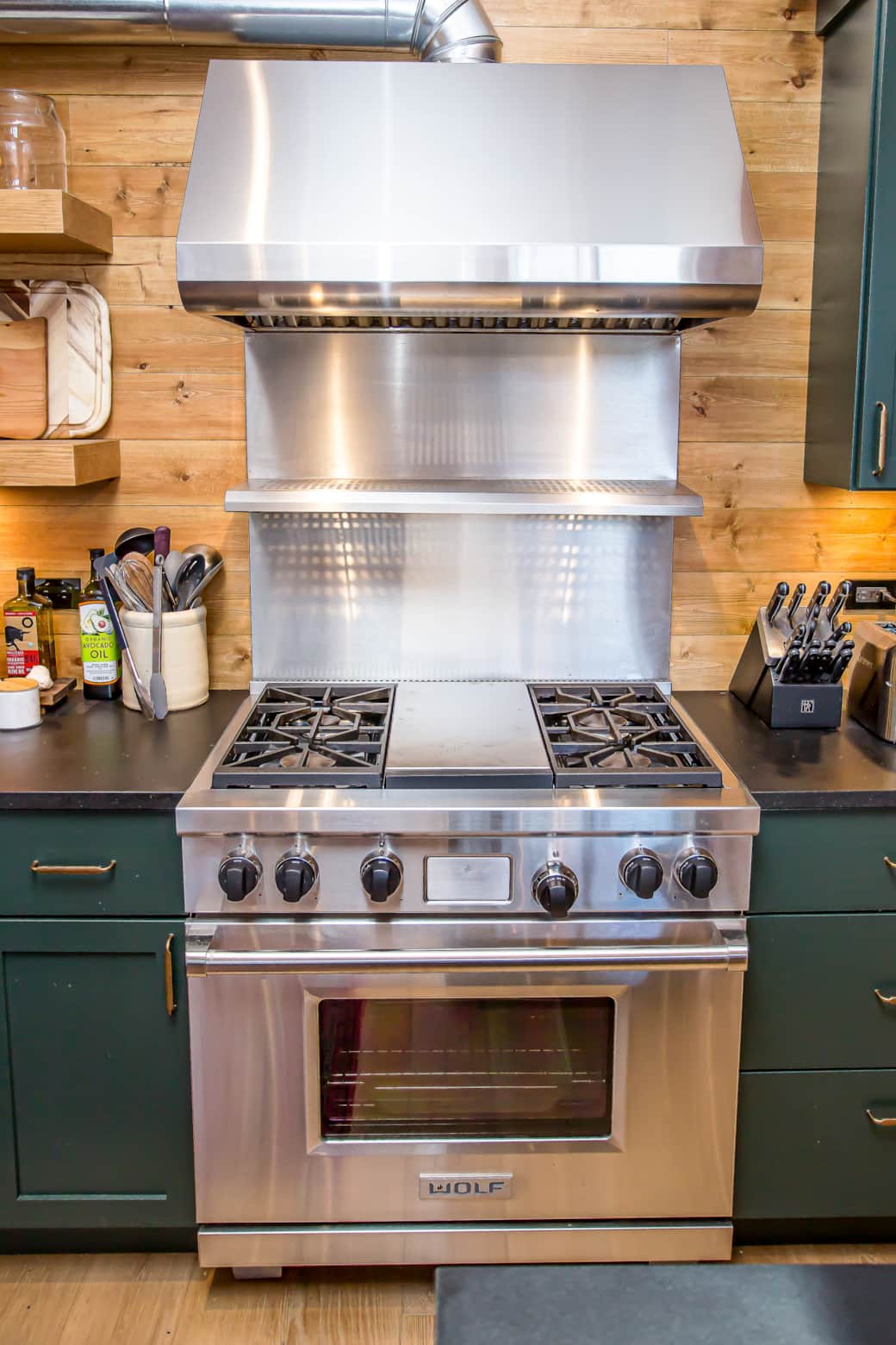 Wolf Range w/ griddle