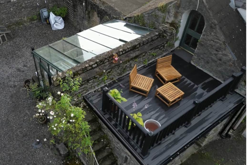 Private roof terrace 
