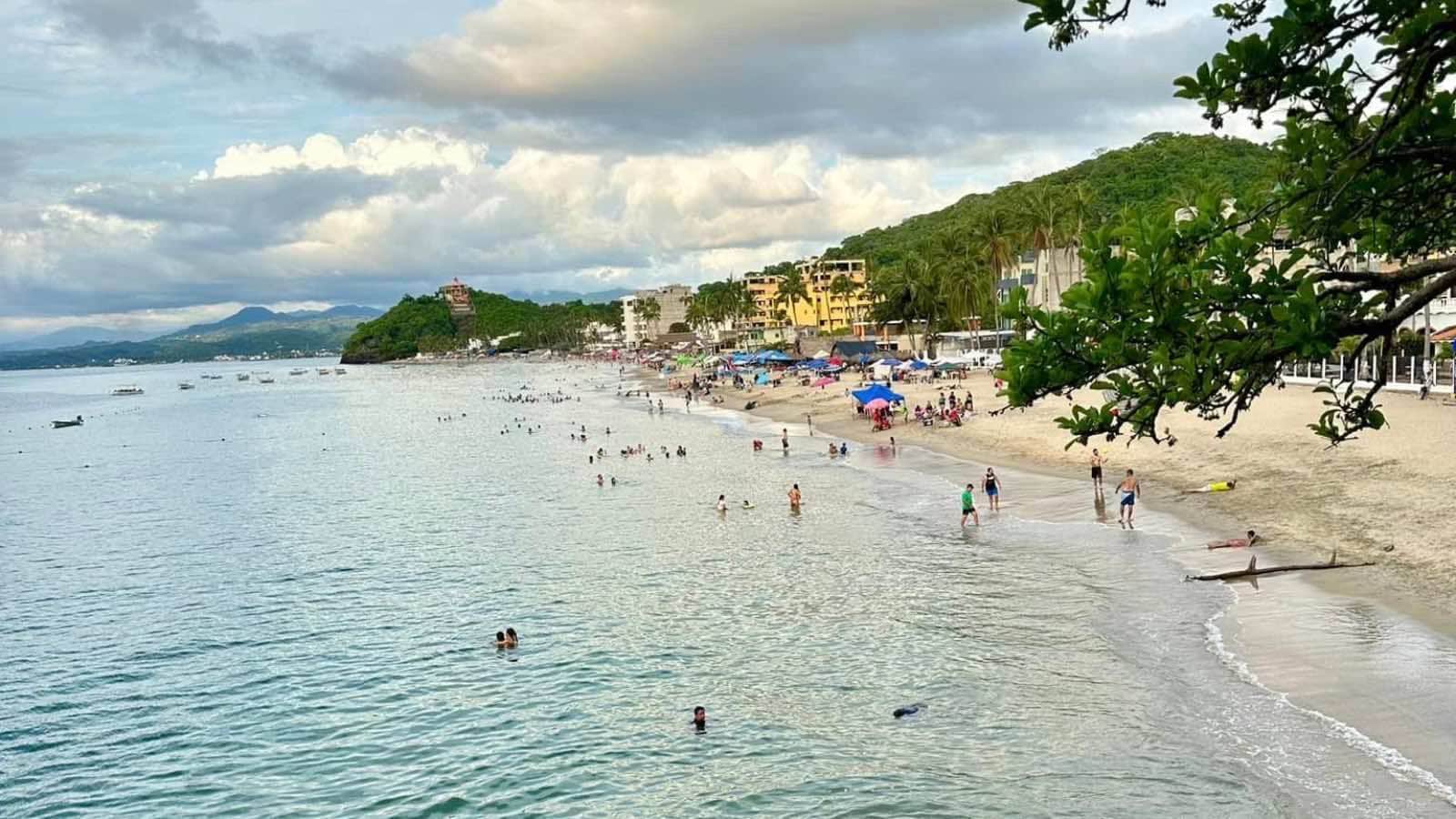 La playa de Los Ayala, Nayarit