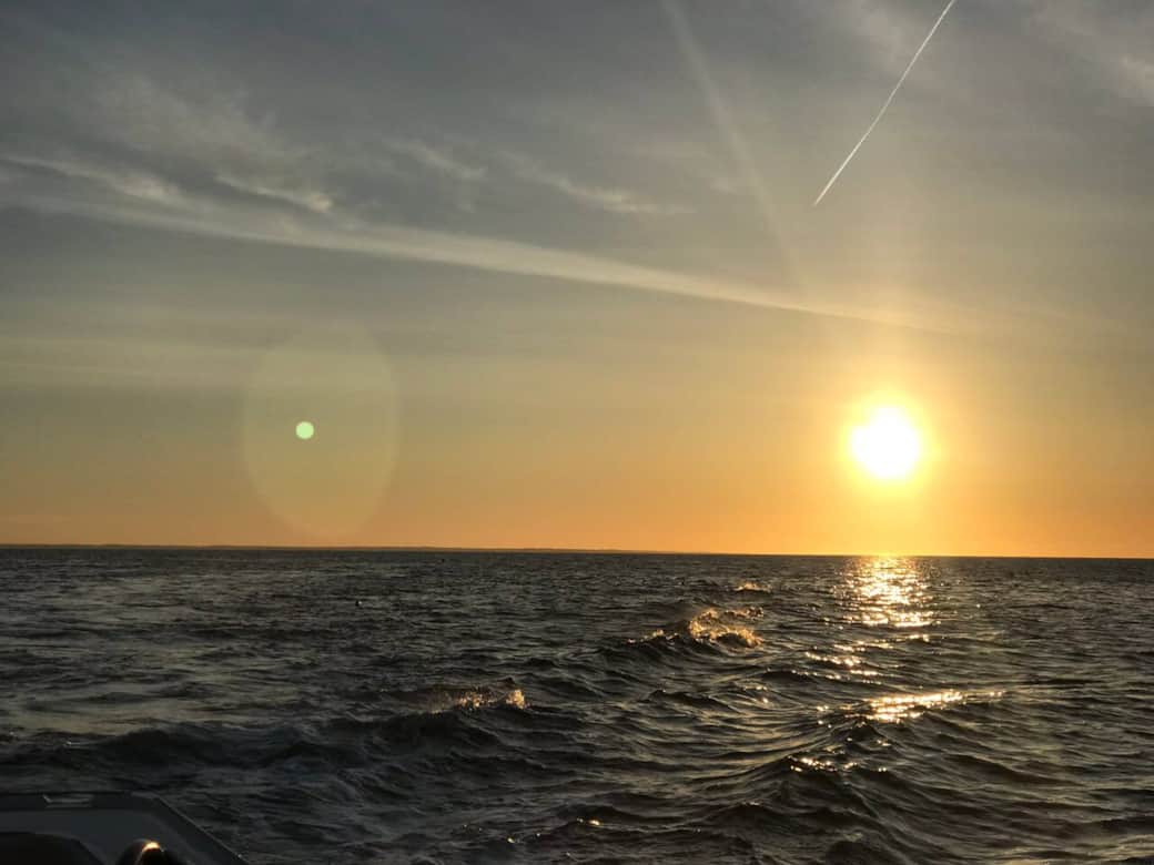 Beautiful breathtaking sunset on the Ocean that you can view from this house .