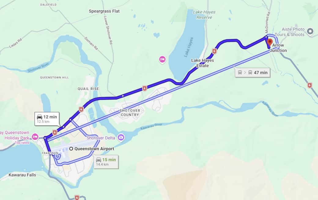 Map of the property location