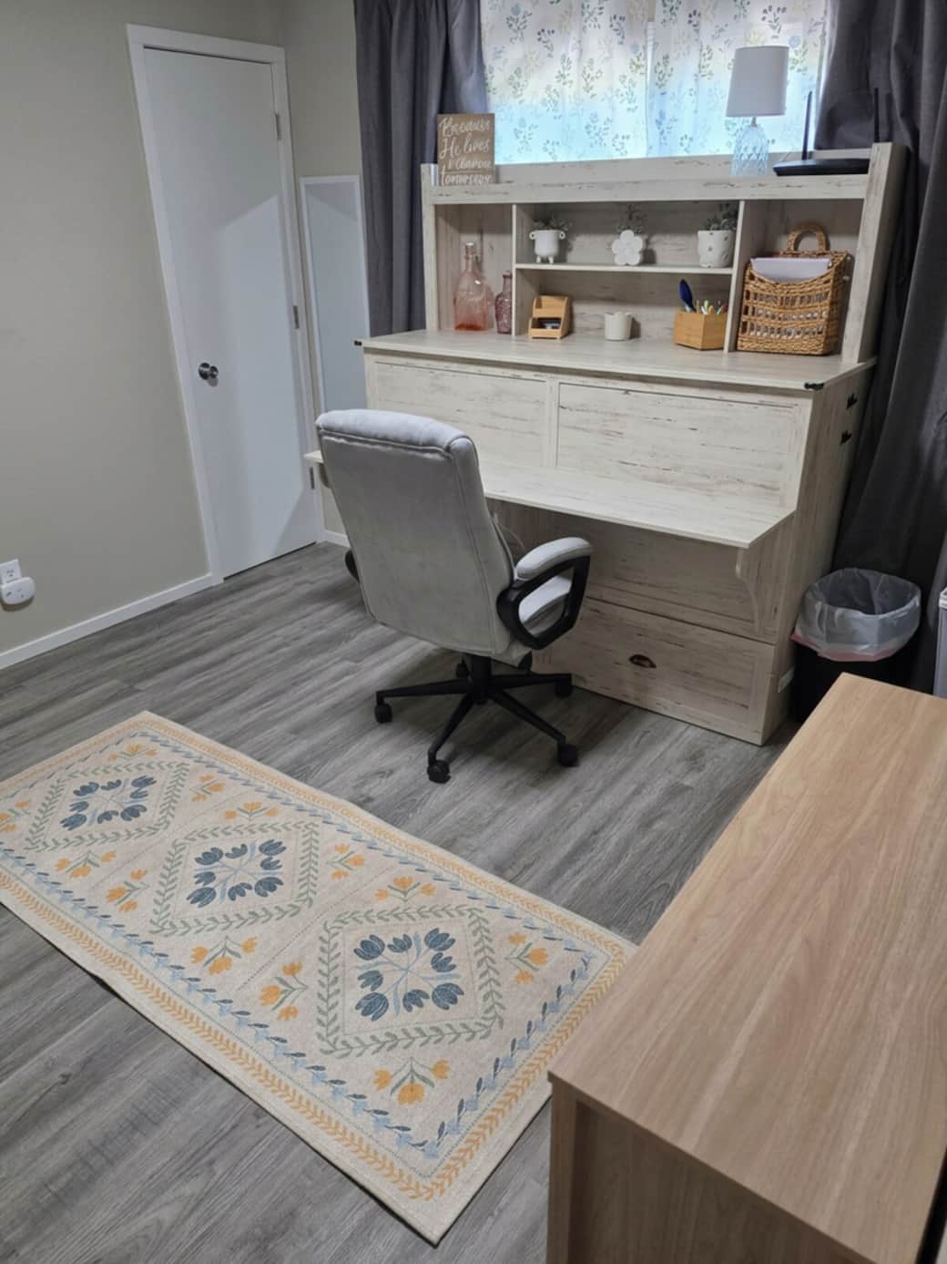 Murphy bed / office space