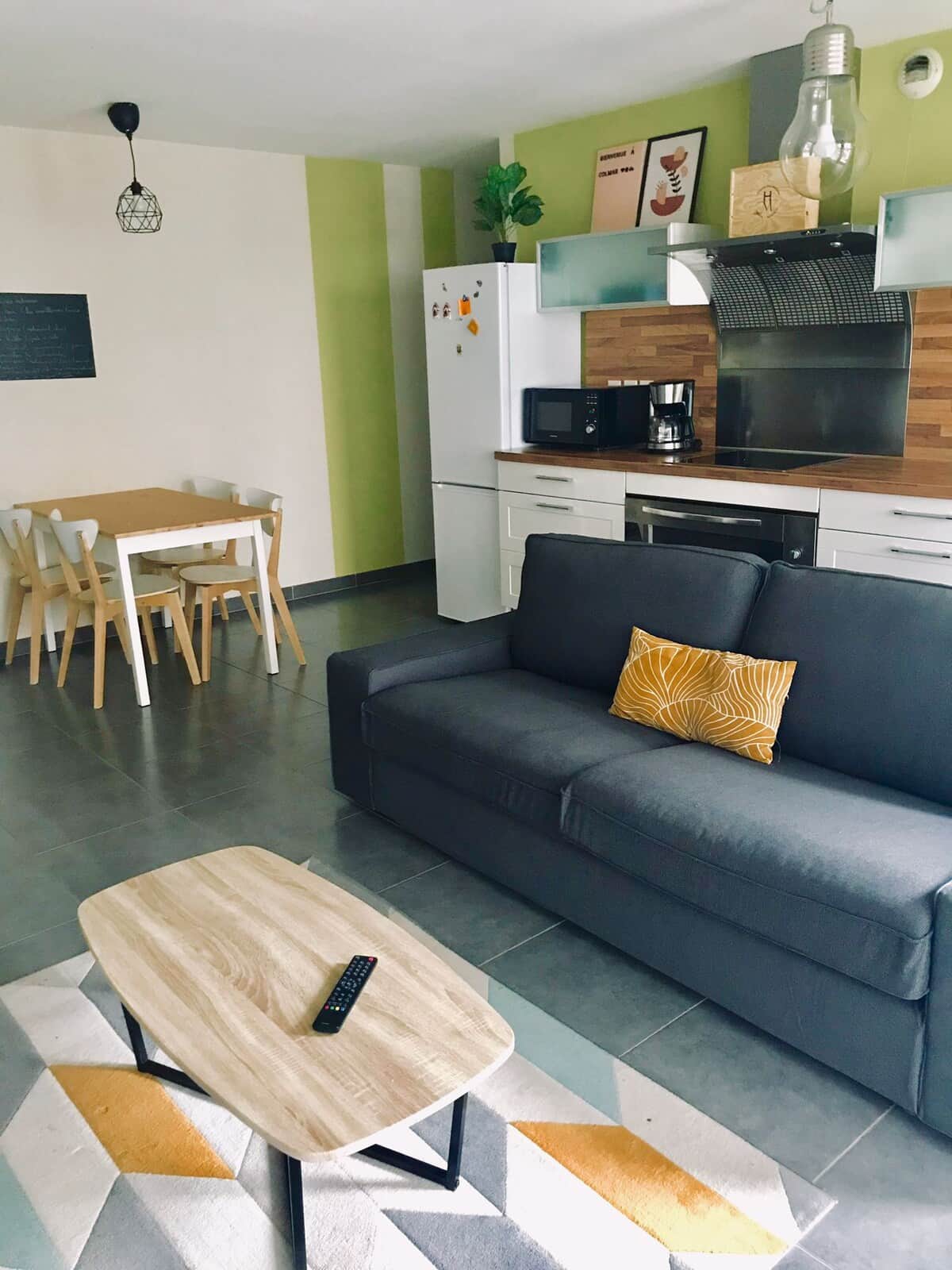 Le salon.