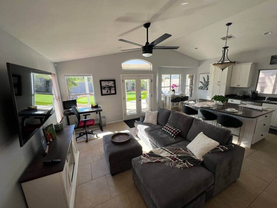 Living area - Open Concept