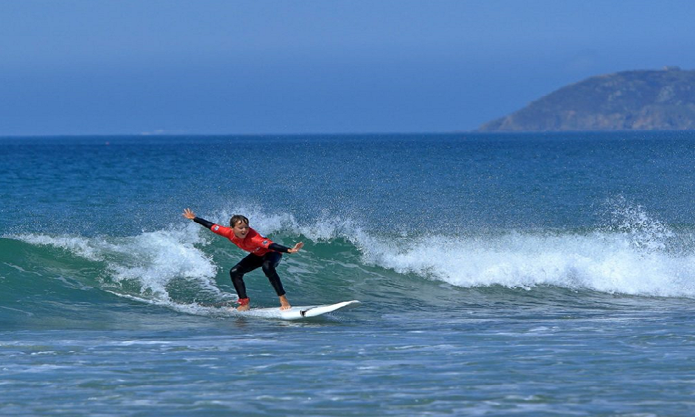 Surf dans la Manche