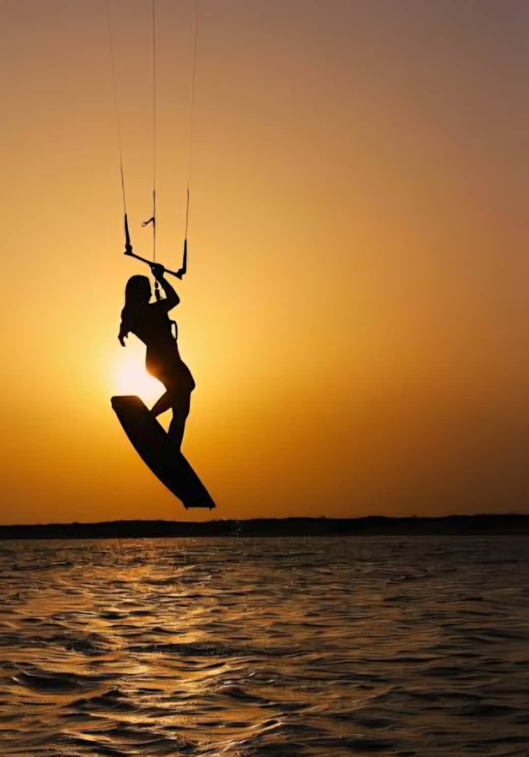 Kite Surfing in the Pamlico Sound 