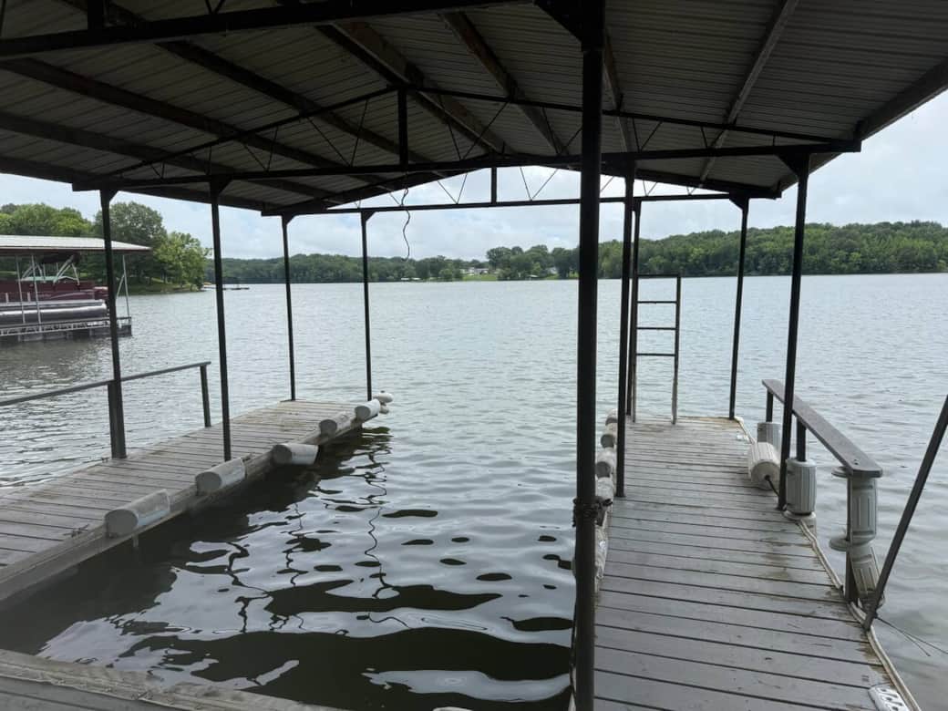 Covered Boat Dock