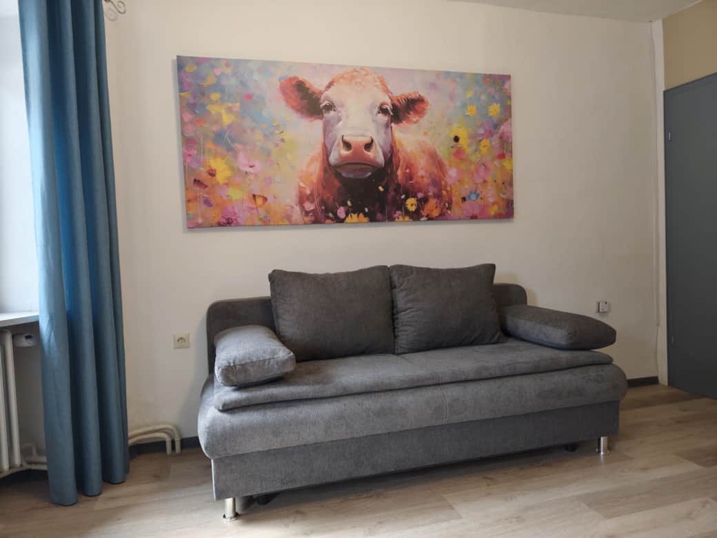 Schlafcouch (ausklappbar 160x200cm)
