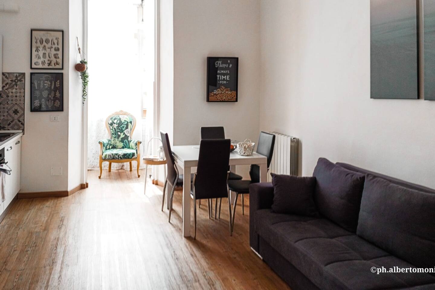 Panoramica zona living