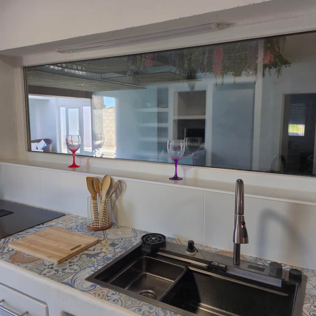 Vista de la cocina