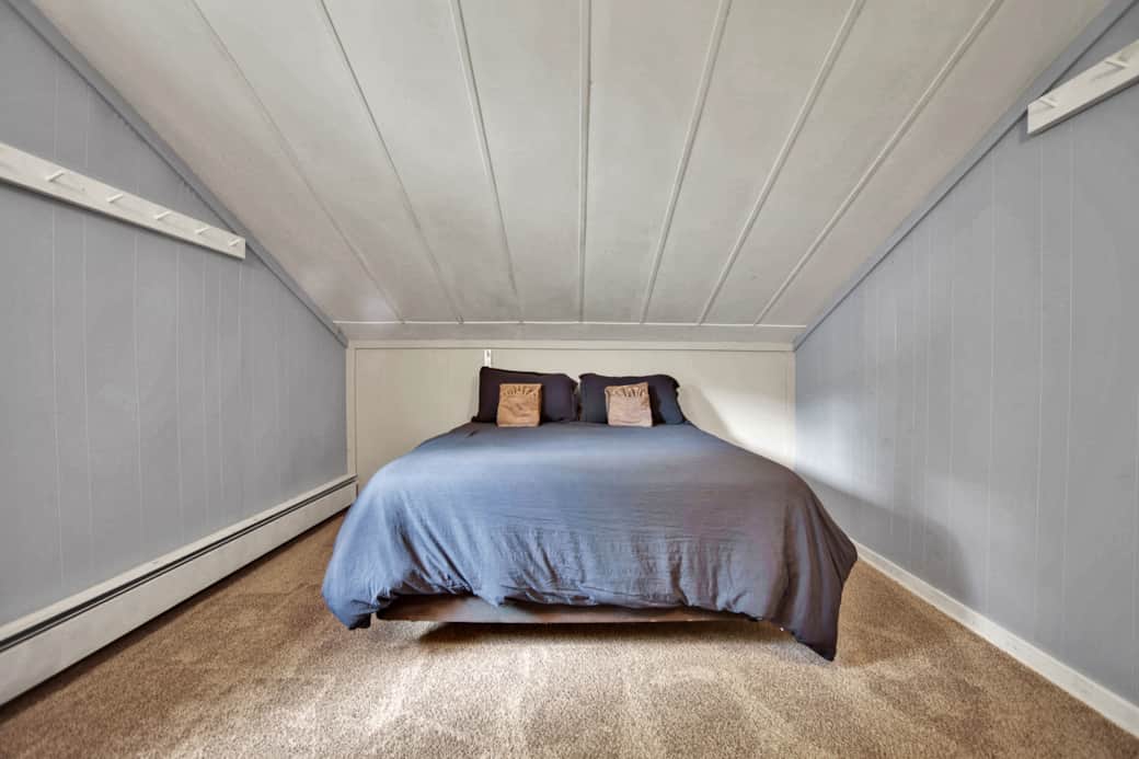 Bedroom 3 - Loft space, Mini split heat/AC