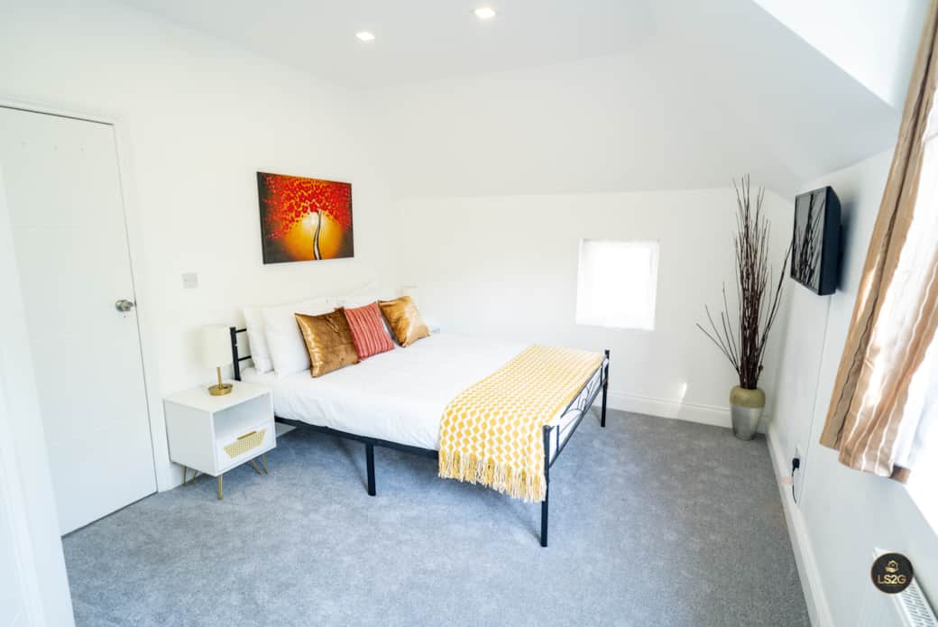 Bedroom 1 with En-Suite and Smart TV