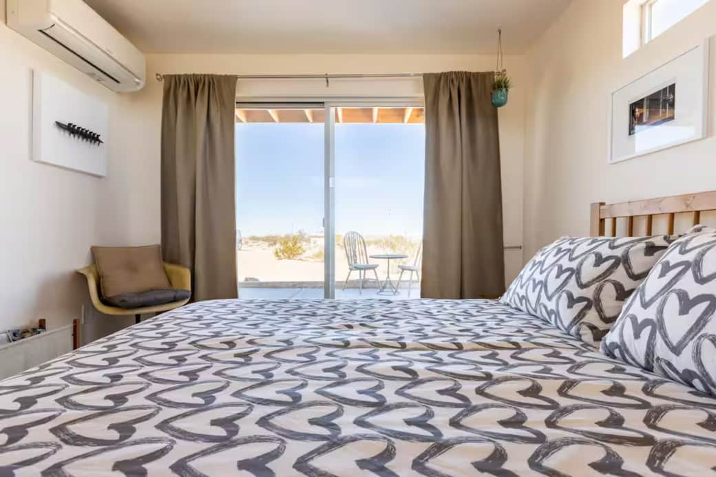 Motel California - Bedroom View Sliding Doors
