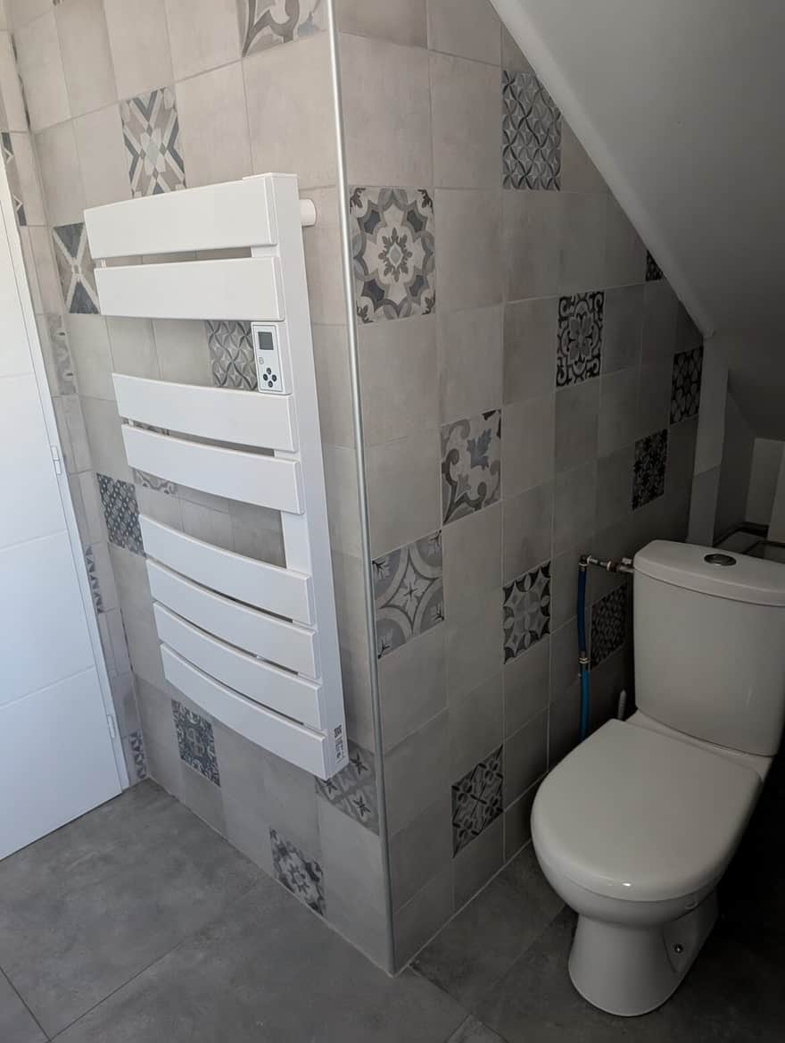 Bathroom with toilet