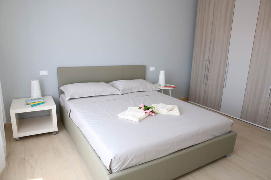 Camera da letto matrimoniale appartamento vacanze Mare and More Sirena San Benedetto del Tronto