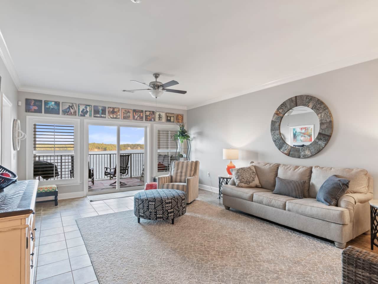 Living Room area w/View