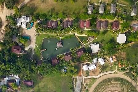 Pairadise Resort Pai Thailand Aerial 01