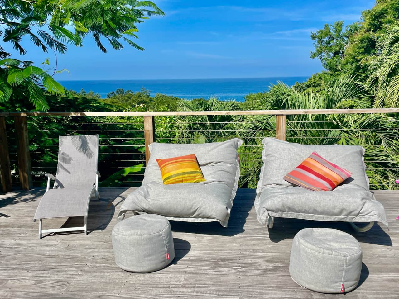 Vue mer villa Orsalina