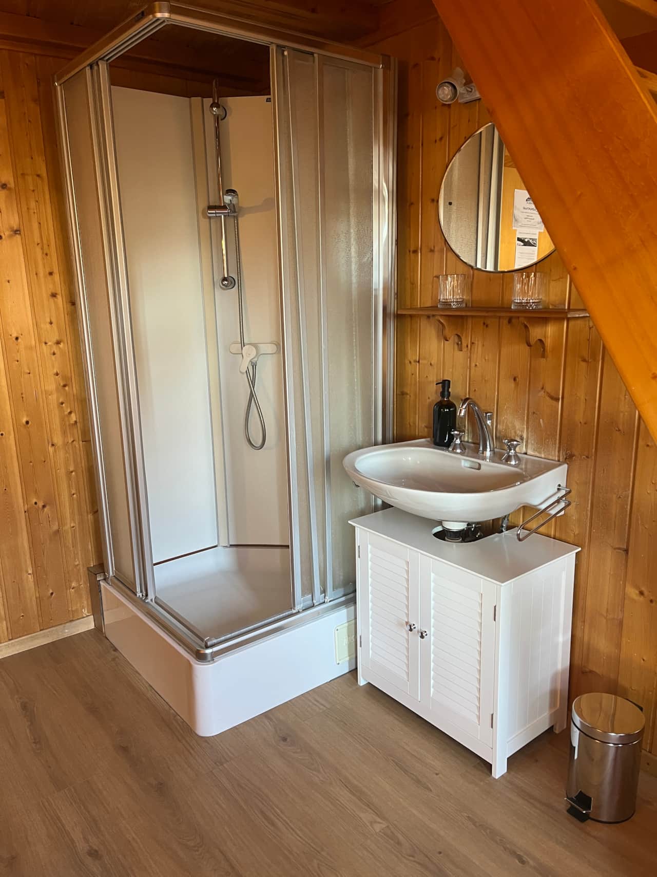 douche - chambre triple aux mosses
