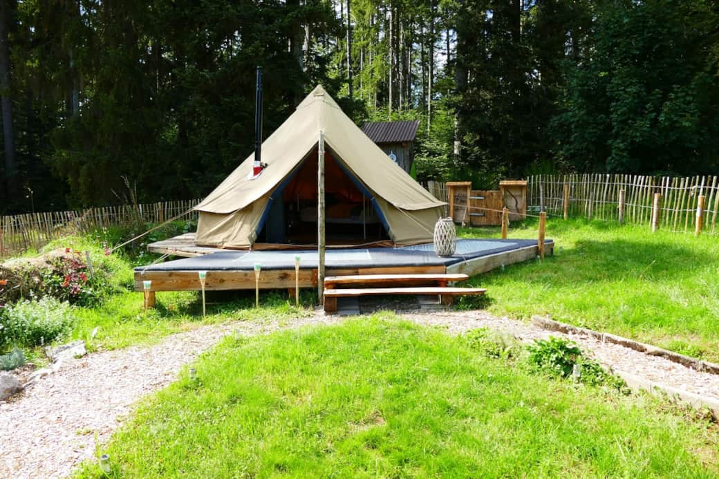 Das schönste Zelt im Schwarzwald
