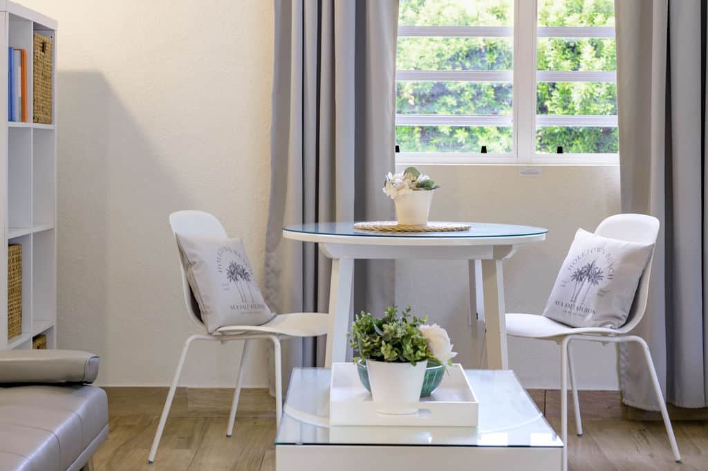 Light, bright, and inviting.