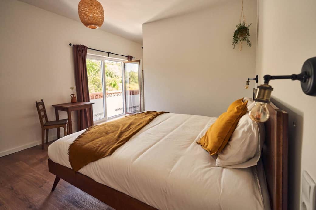 The Homy Balcony room with kingsize bed and private balcony