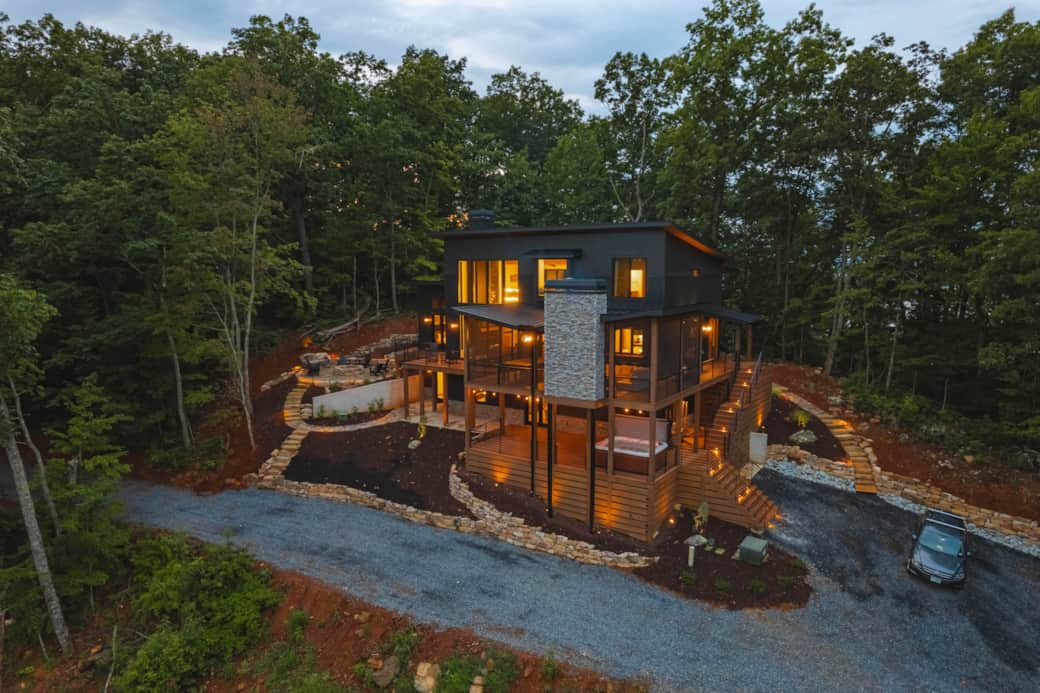 Front Elevation Drone Shot