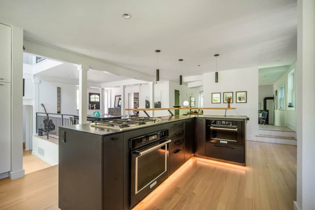 Open concept kitchen and dining room make for the perfect spot to entertain.