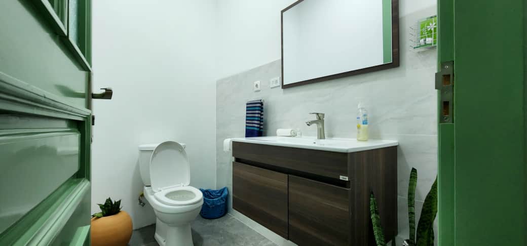 Half Bath on ground level