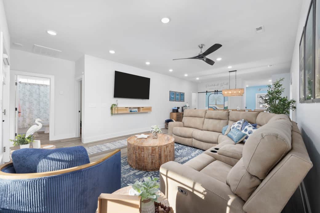 Coastal Comfort Living Space