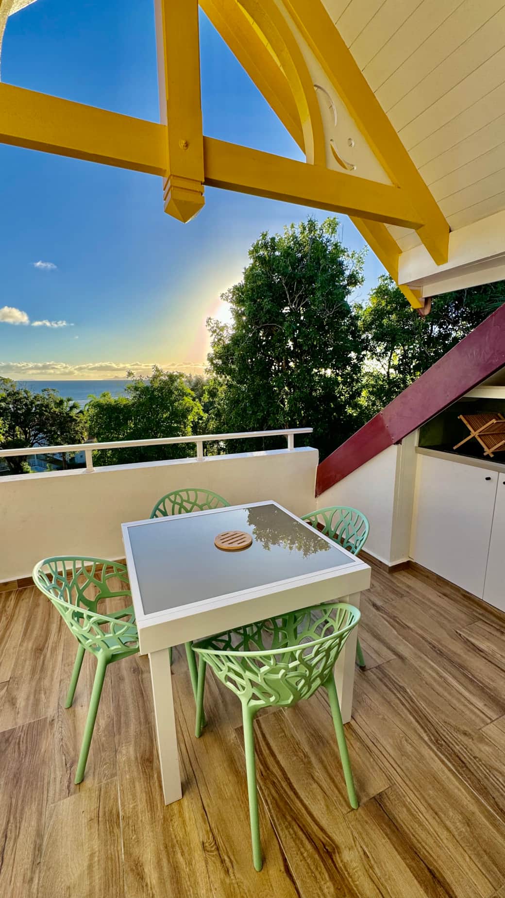 Terrasse vue mer vue 2 - TI KAZ COCO PLANTEUW - Pierre & Vacances Sainte Anne Guadeloupe - Concierge Terrasse vue mer vue 2 - TI KAZ COCO PLANTEUW - Pierre & Vacances Sainte Anne Guadeloupe - Concierge