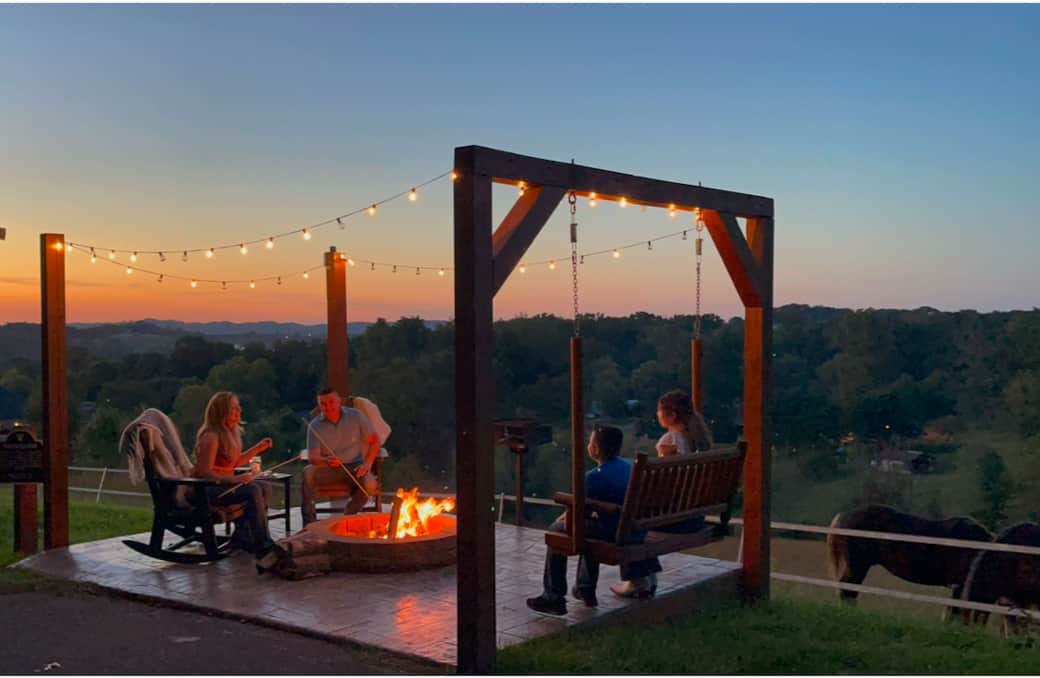 Private Fire pit Private Fire pit