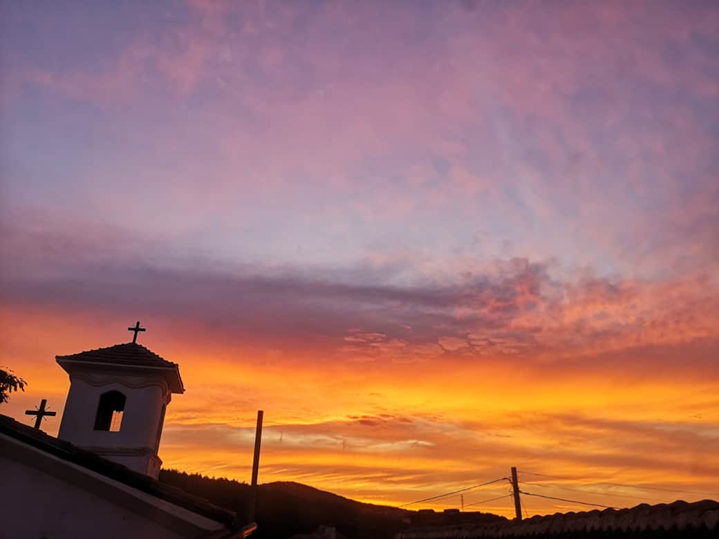 Church Sunset view from the room