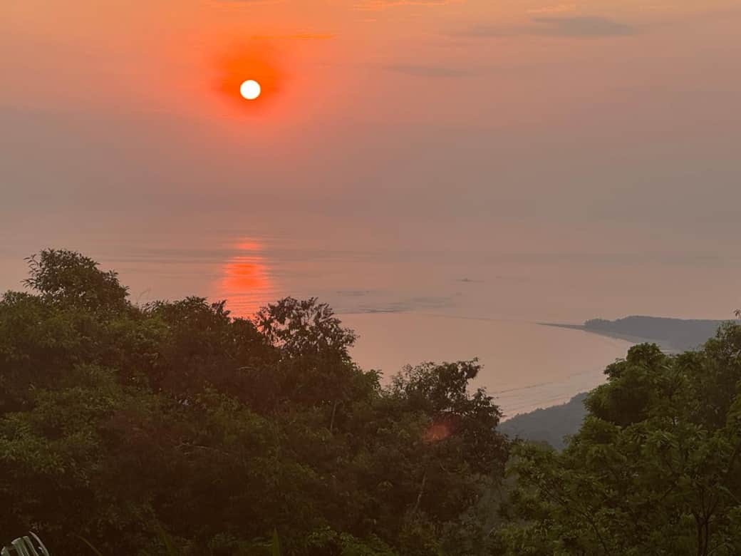 SUNSET & WHALE TAIL VIEW SUNSET & WHALE TAIL VIEW