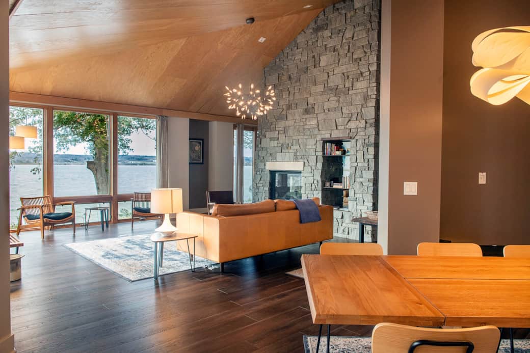 Living Room- Lake View