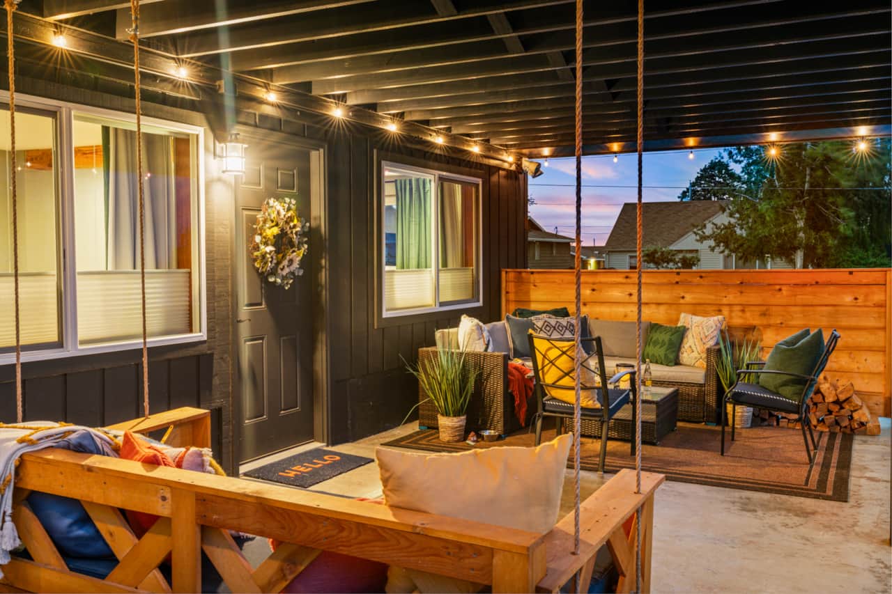 Covered Patio with Views