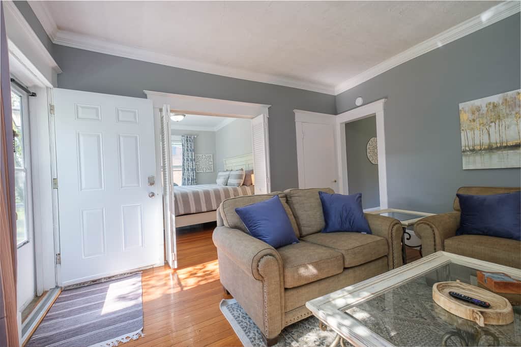 Entry and Living room Entry and Living room