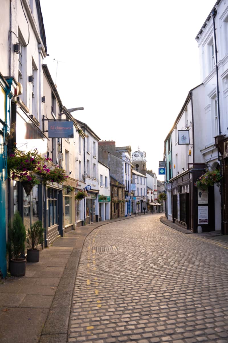 A lane of independent shops in Ulverston