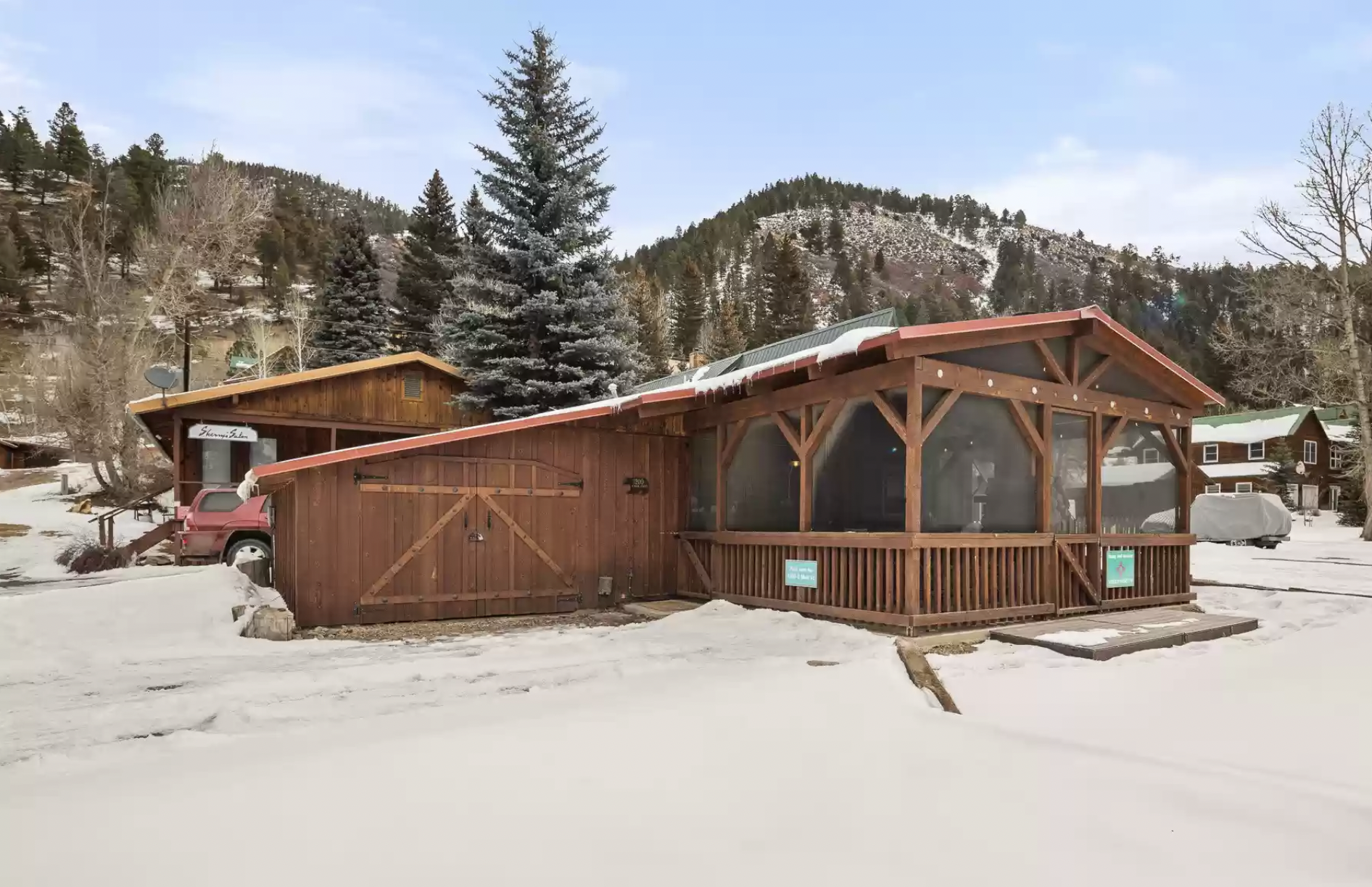 Cabin Rental On Main Street Red River New Mexico One Bed Cabin Rental On Main Street Red River New Mexico One Bed