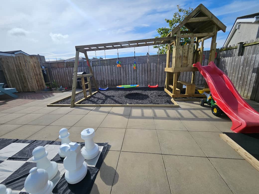 Back garden