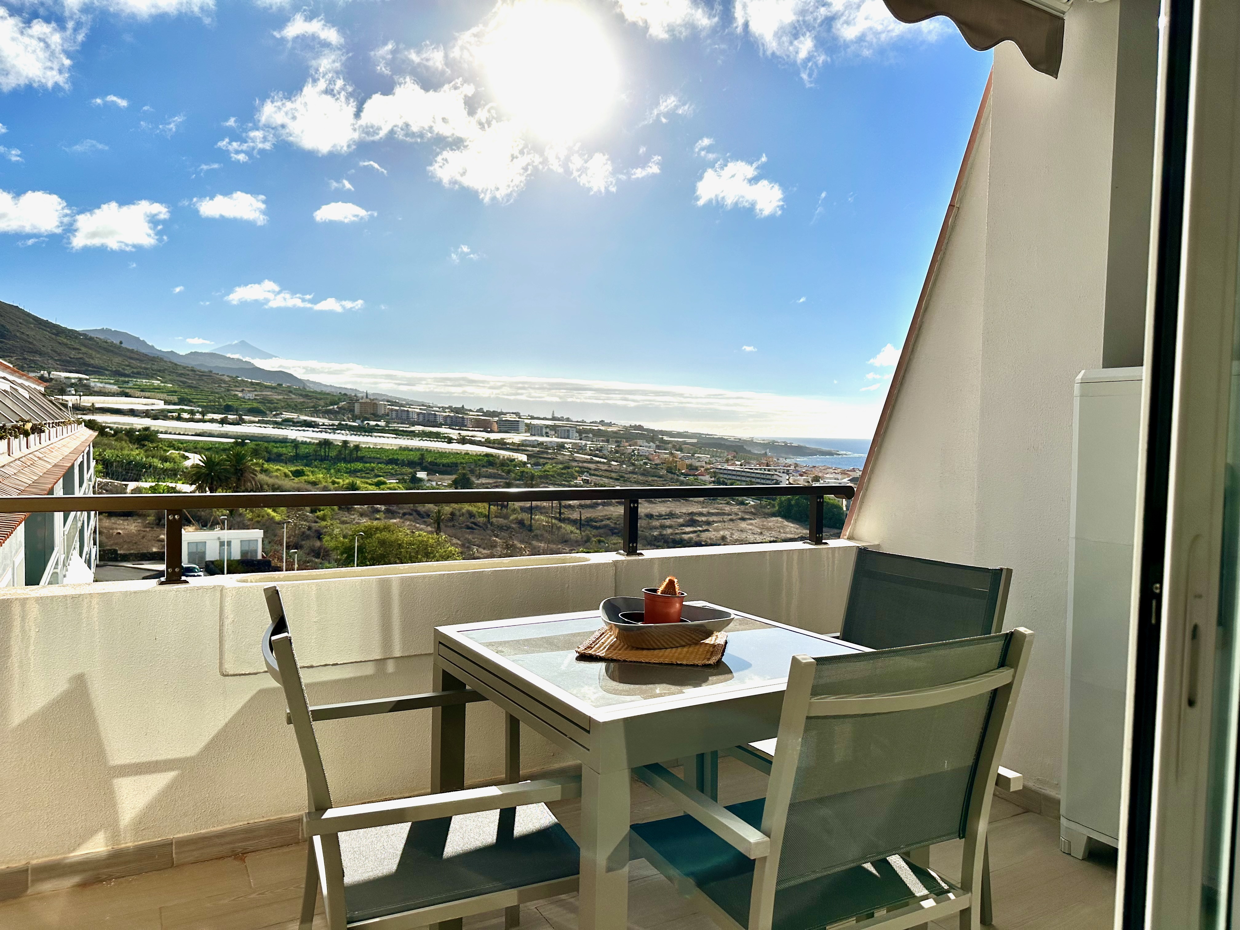 Where to stay in Tenerife with kids — Pambnb Bajamar apartment with sea views gym and playground