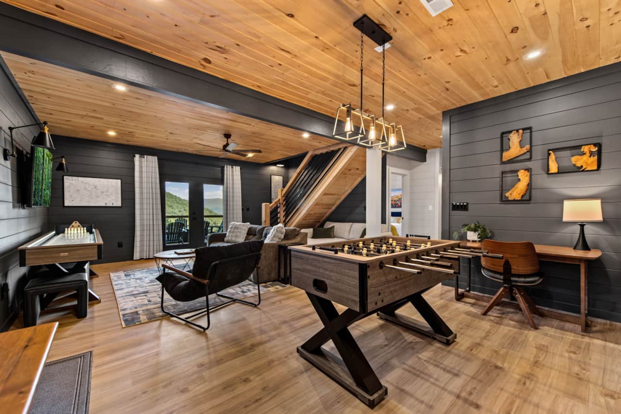 Movies, shuffleboard, fooseball, games or squeezing in some work