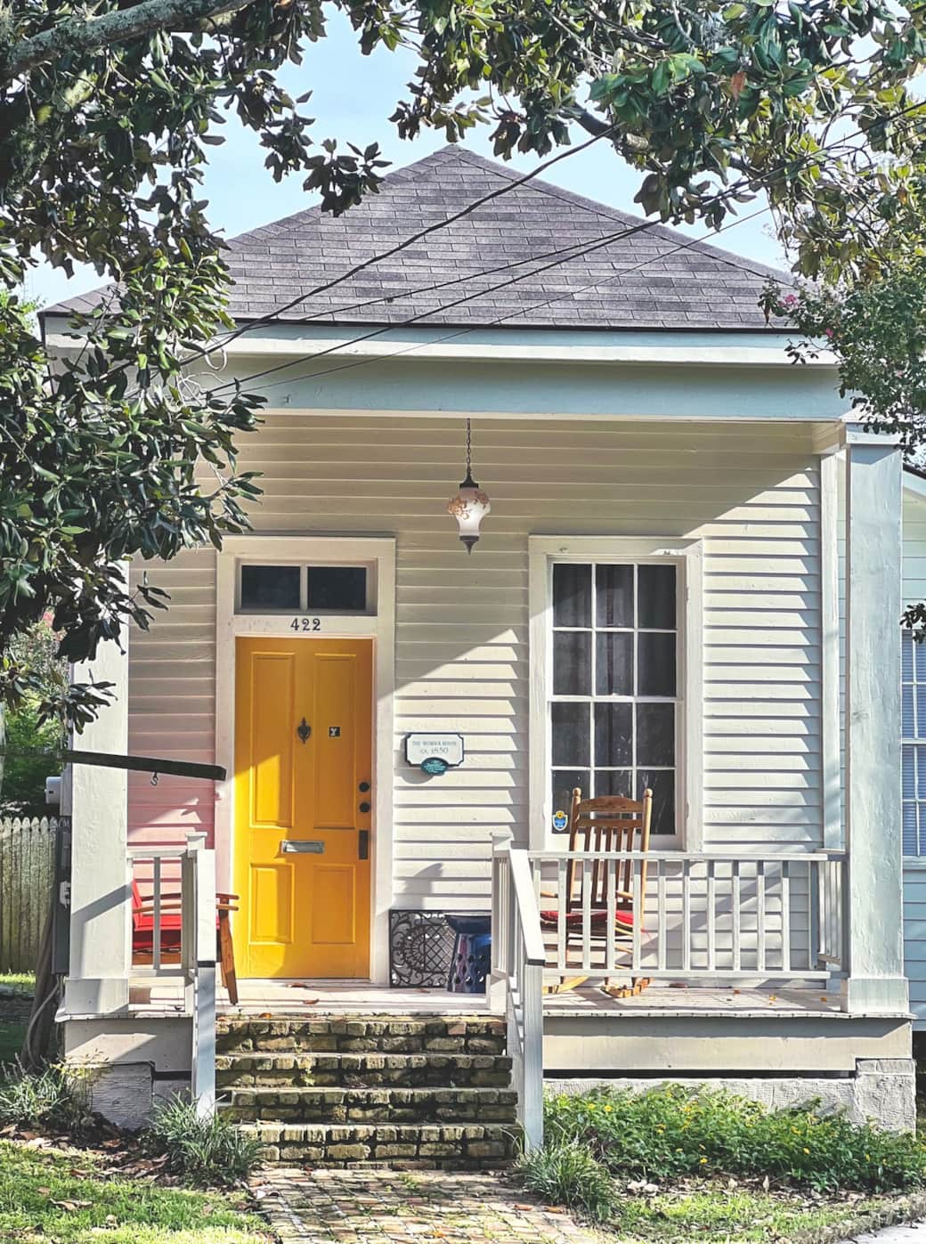 Front porch area